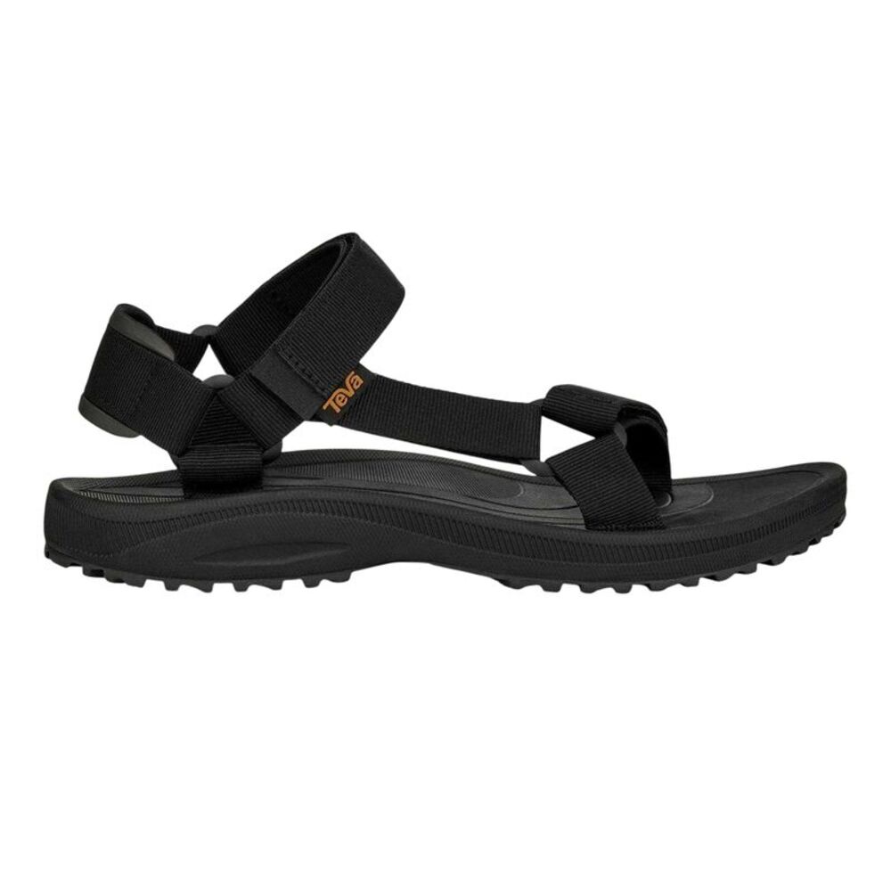 Teva Mens Winsted Adjustable Strap Sandals / Black